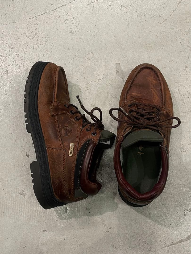 Timberland moc toe goretex ブラウン