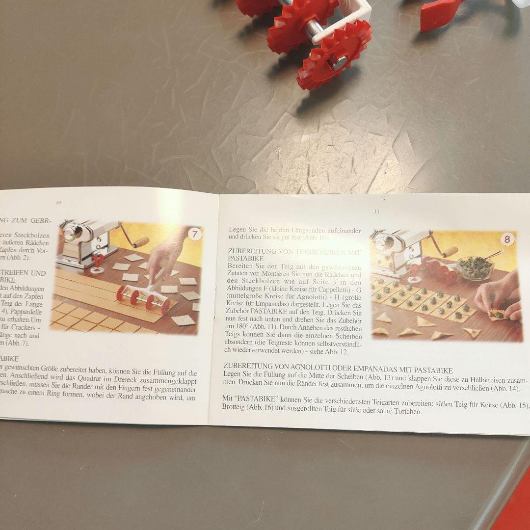 Marcato Atlas 150 パスタマシンとパスタバイク付き イタリア製