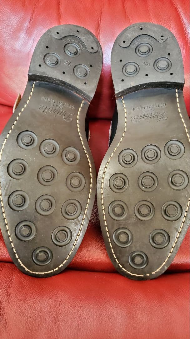 ウ*ル様 稀少＜TRICKER'S BOX CALF E BOOTS＞