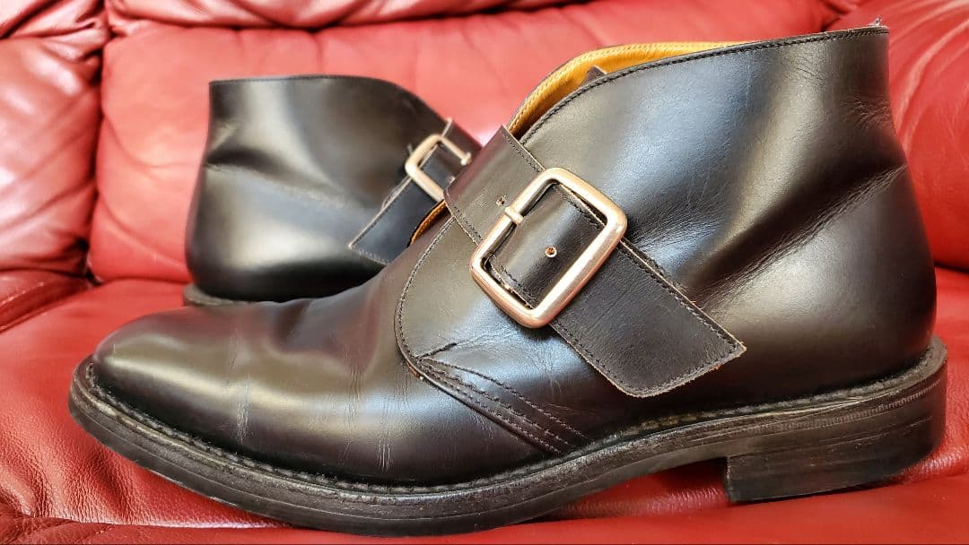 ウ*ル様 稀少＜TRICKER'S BOX CALF E BOOTS＞