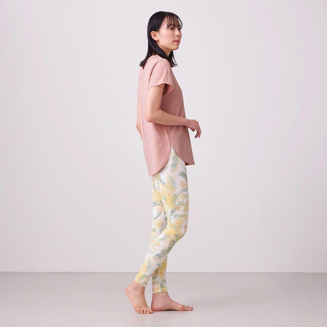 chacott ミモザプリントレギンス　チャコット 人気