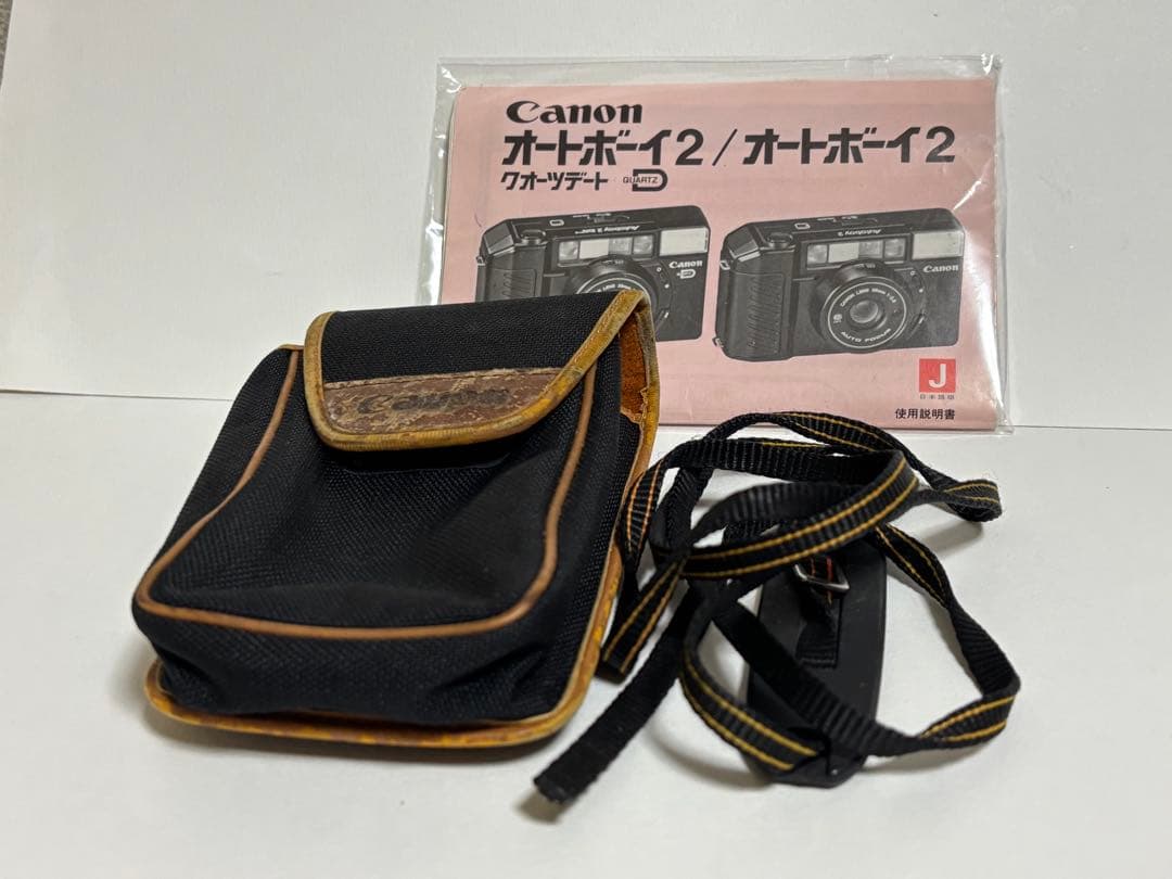 コンパクトフィルムカメラ Canon Autoboy2 希少なISO1000