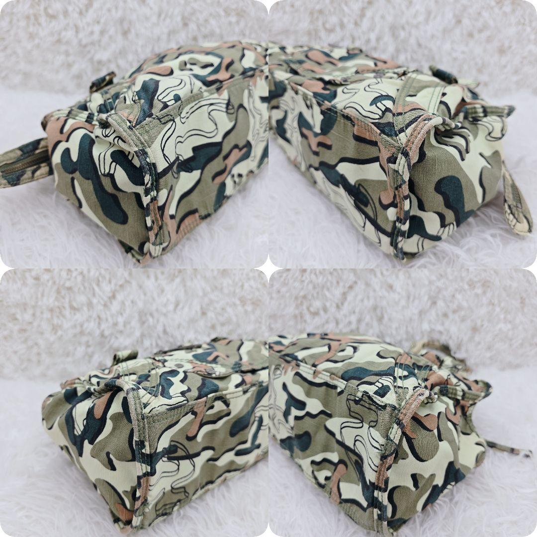 ✨00s y2k✨DIESEL ディーゼル 迷彩柄 コットン ショルダーバッグ