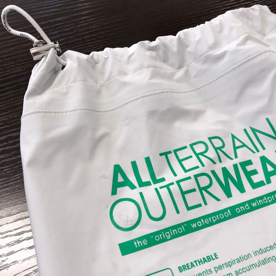 マークアンドロナ MARK＆LONA レインウェア セットアップ ゴルフ 白