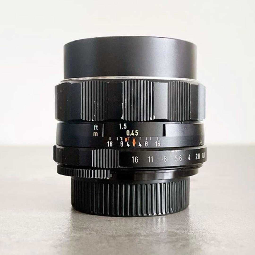 【多重フレア】 Super Takumar 55mm f1.8 整備済 m42