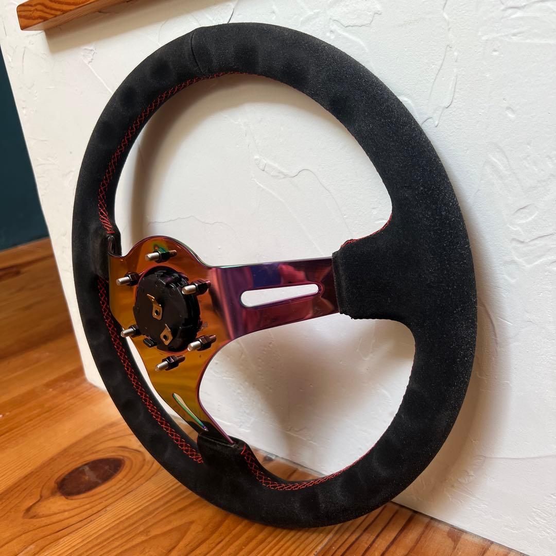 ご*ろ様 NRG ステアリング スエード NRG-RST-018S アバルト59