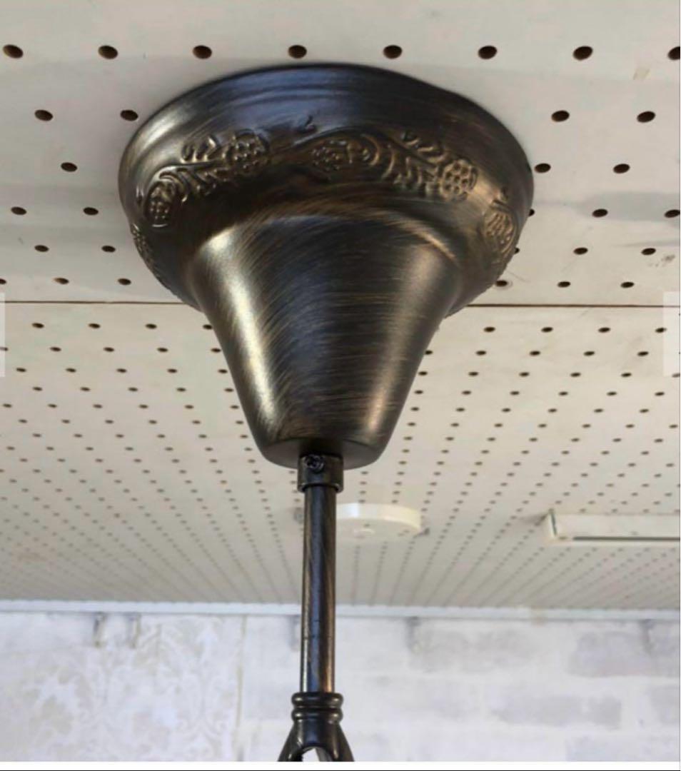 アンティーク調　クリスタルペンダントライト 一個