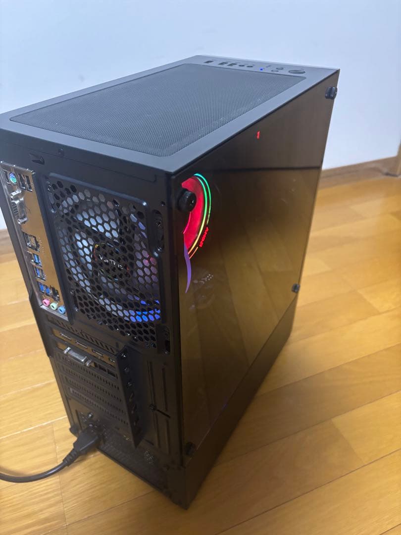 最終値下げ！派手に光る！自作ゲーミングPC 新品M.2SSD、RYZEN5