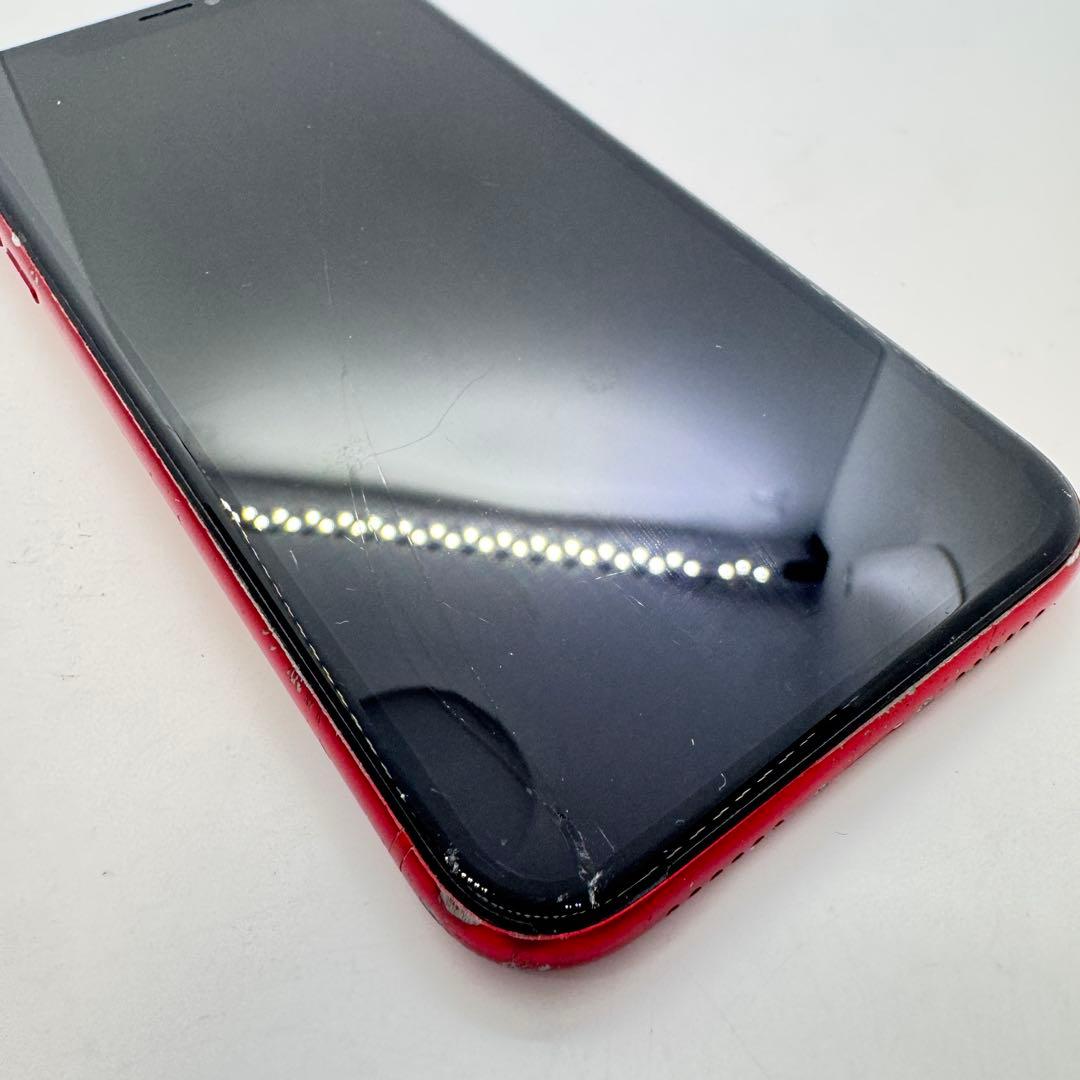 【画面割れ特価！】iPhone XR 128GB 本体 動作確認済み