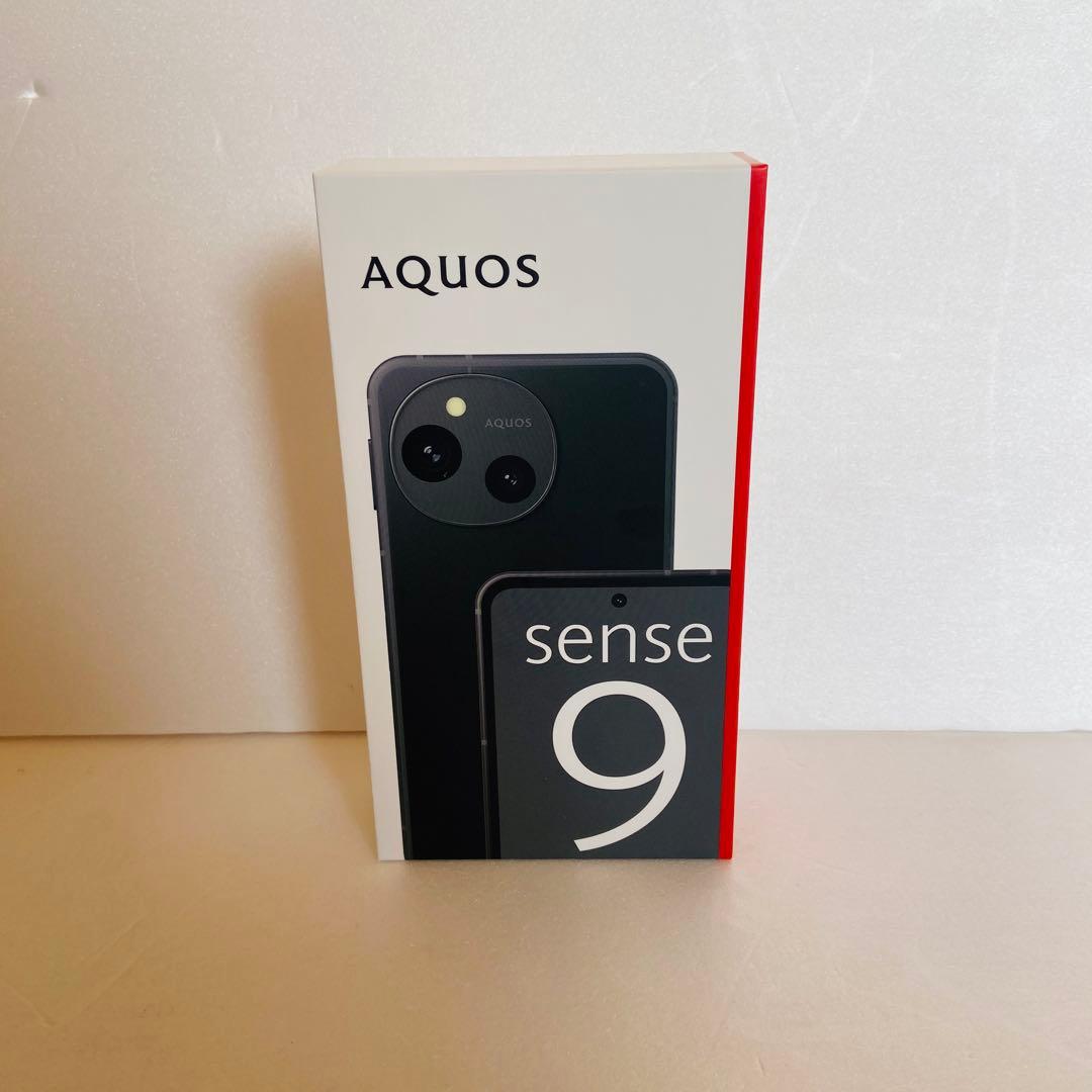 【新品未開封品】SHARP AQUOS sense9 128GB ブラック