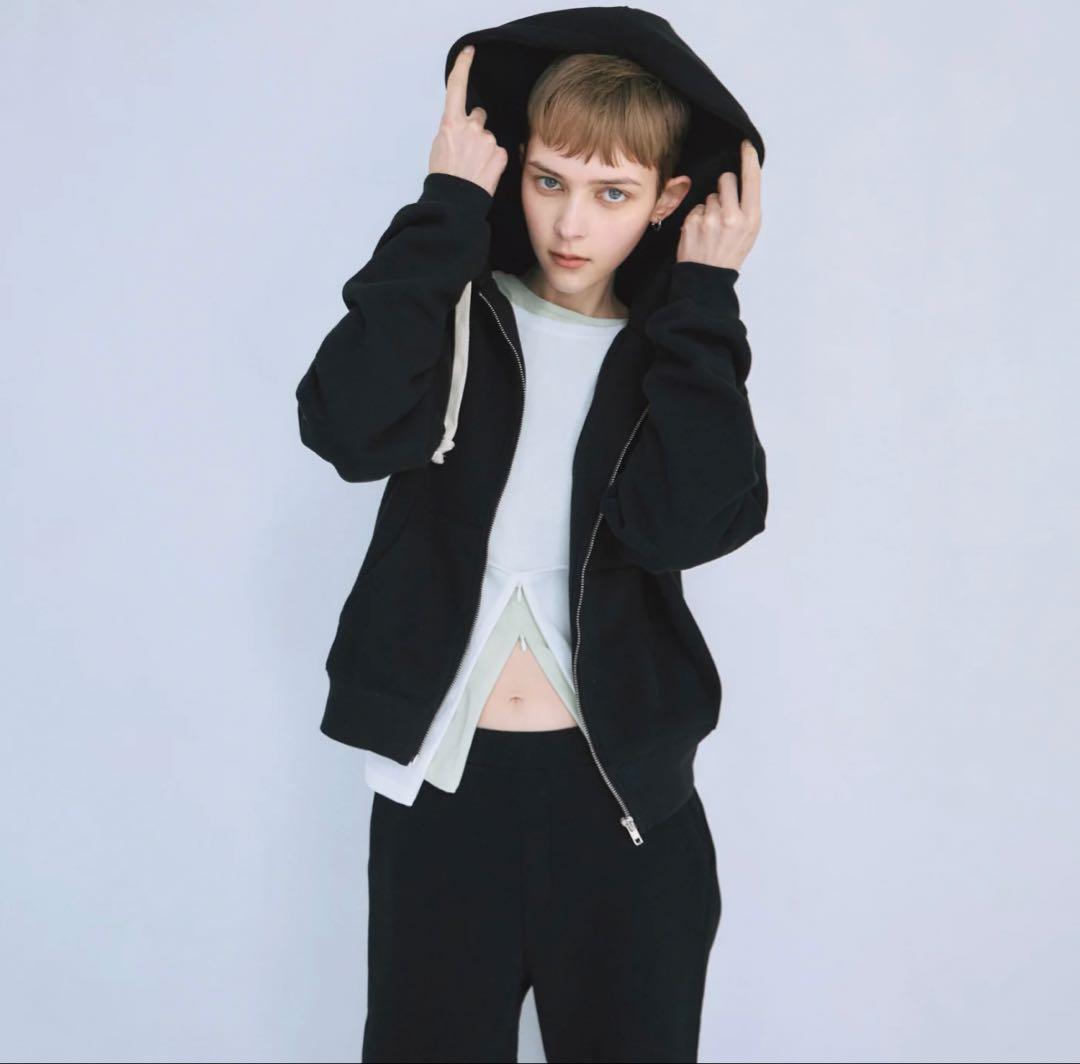 searoomlynn Volume Sweat Zipフーディー 新品