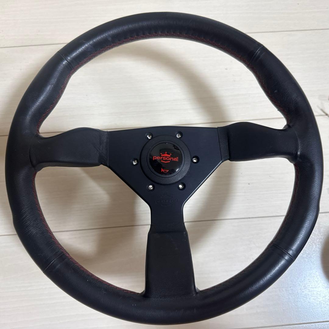 personal ナルディ　ステアリング　中古品　ボスセット　レガシィBR9