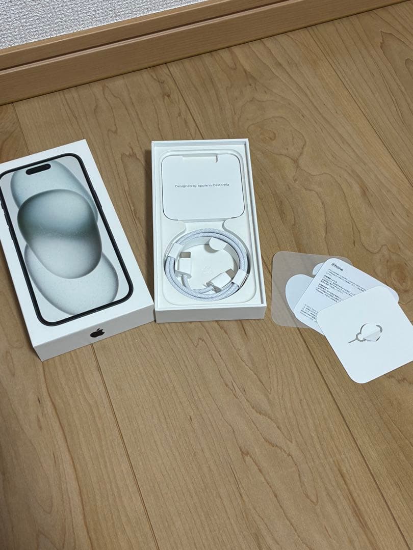 iPhone 15 128gb ブラック 付属品全てあり