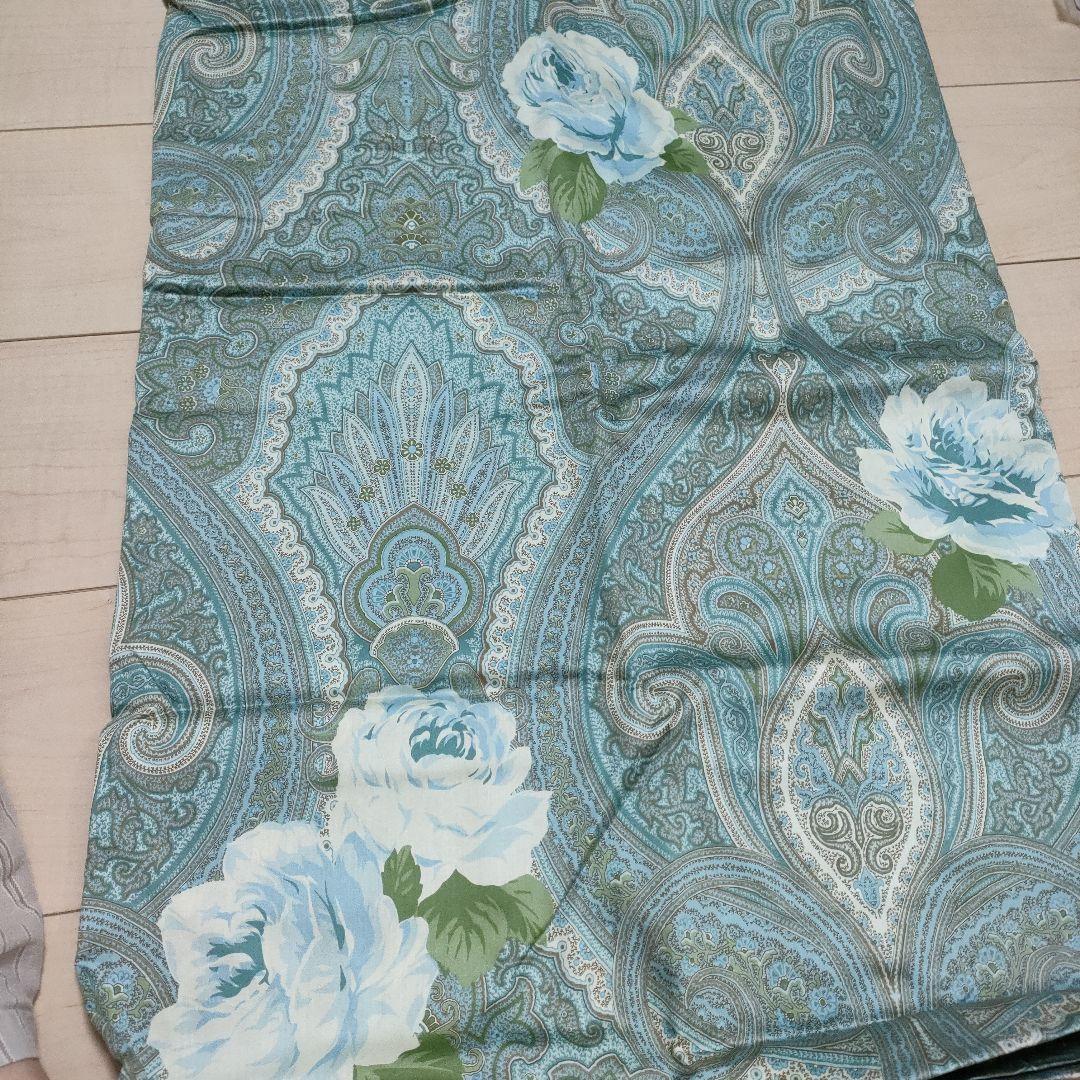 エトロペイズリー掛け布団カバー 1枚 150x210枕カバー２枚綿100%