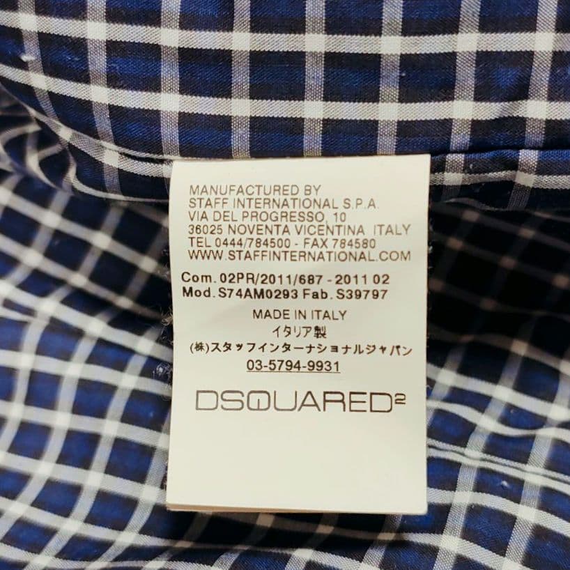 伊国製 DSQUARED2 ピーコート ダブルブレスト