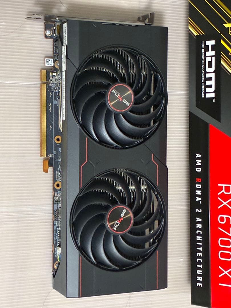 グラフィックボード・グラボ・ビデオカード Radeon Sapphire pulse RX 6700 XT 12GB