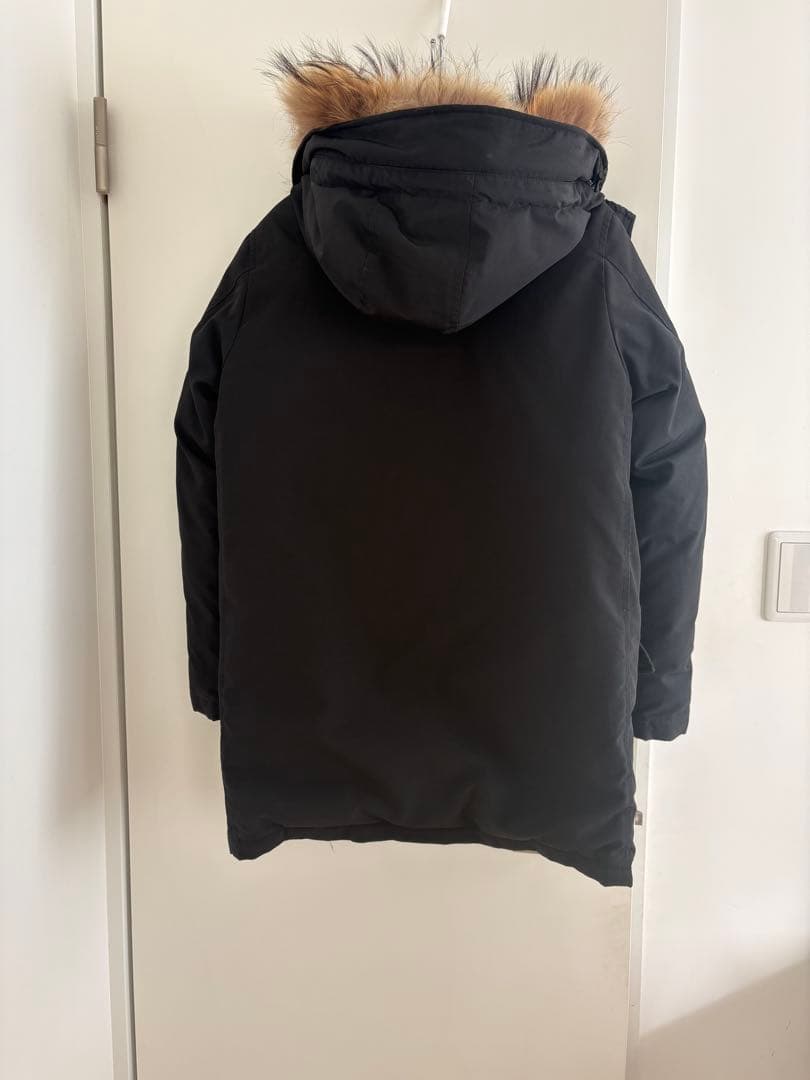 メンズDANTON ダントン　黒ダウンジャケットM 38サイズ