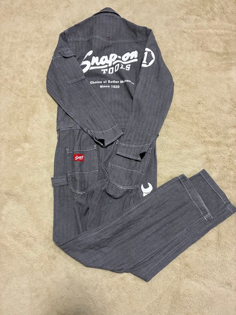Snap-on つなぎ160 XS 美品　希少　ヘリンボーン