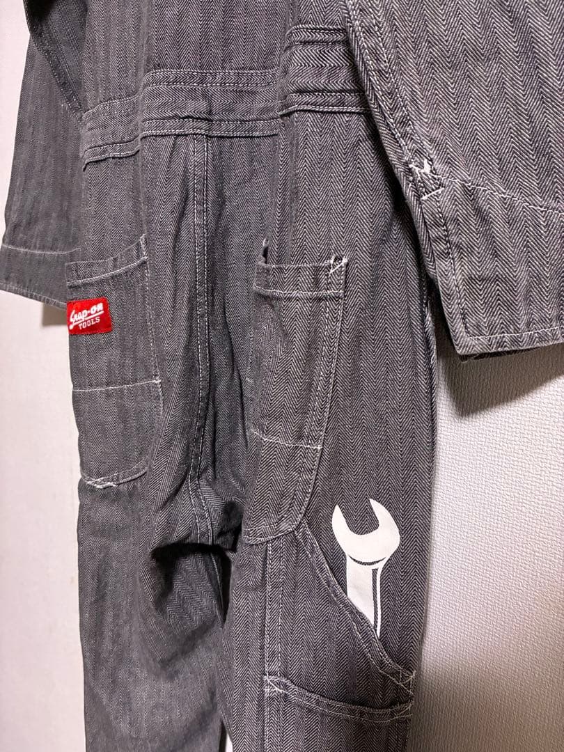 Snap-on つなぎ160 XS 美品　希少　ヘリンボーン