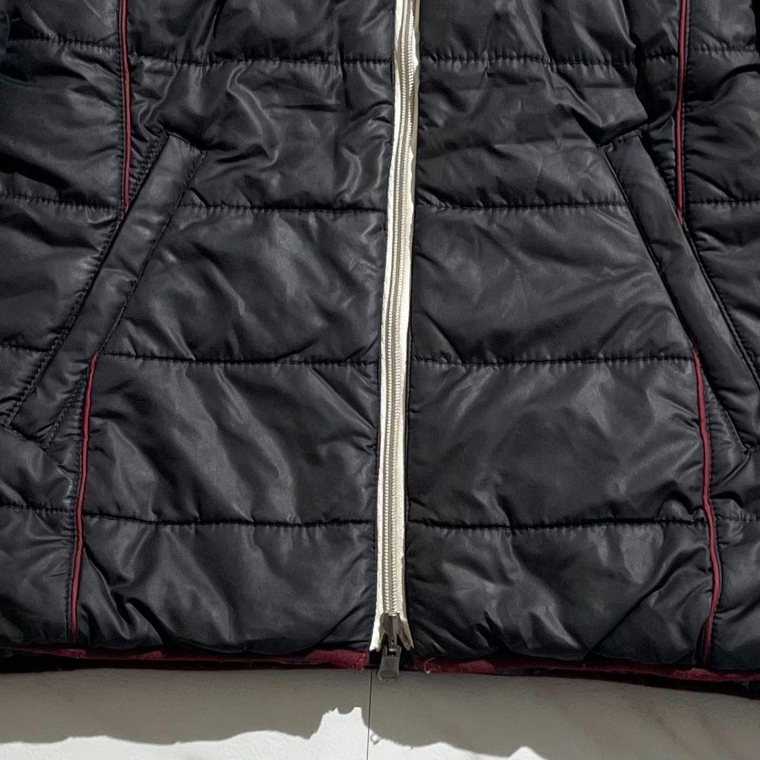 アルマーニエクスチェンジ 中綿ダウンジャケット ブラック XL リバーシブル