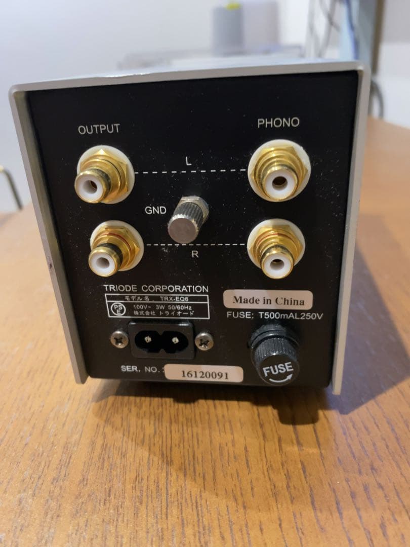 TRIODE フォノイコライザー EQ-6