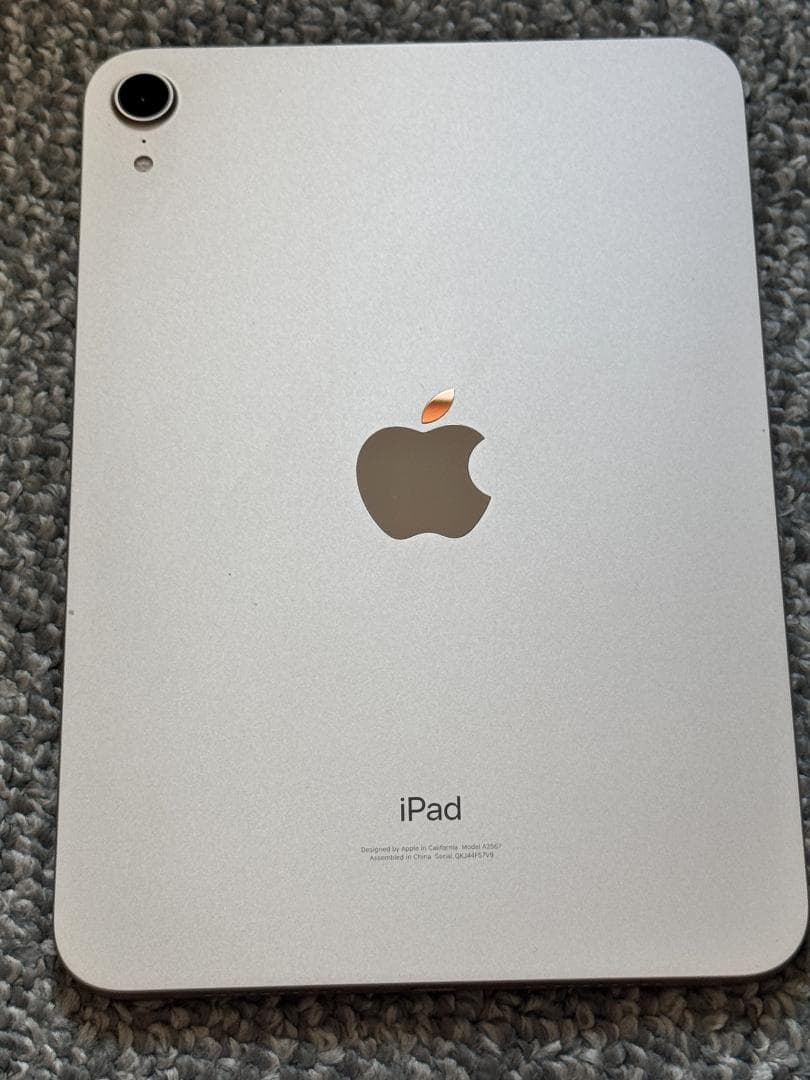 【美品】iPad mini 第６世代　スターライト　64GB