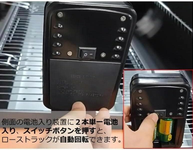 fengzel Outdoor バレル式バーベキューコンロ ローストラック付き