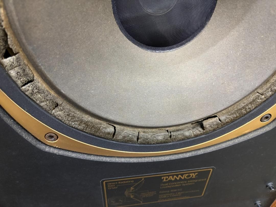 【ジャンク品】Tannoy フロアスタンディングスピーカー 現状お渡し 1ヶ ①