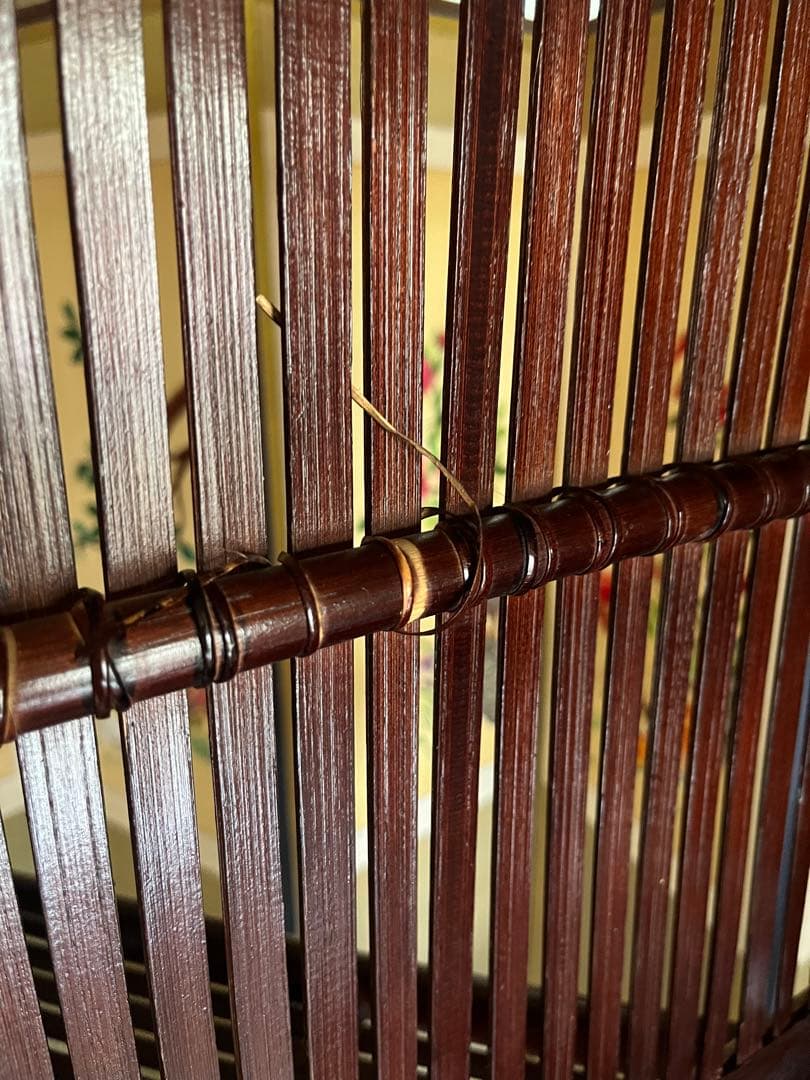 竹 飾り棚 衝立 昭和レトロ 什器 インテリア