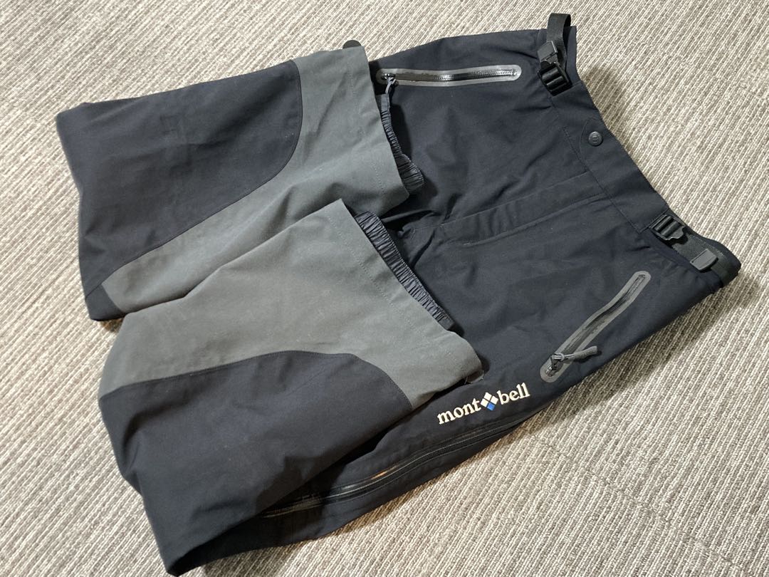 美品 モンベル GORE-TEX 3レイヤー M ゴアテックス パンツ スキー
