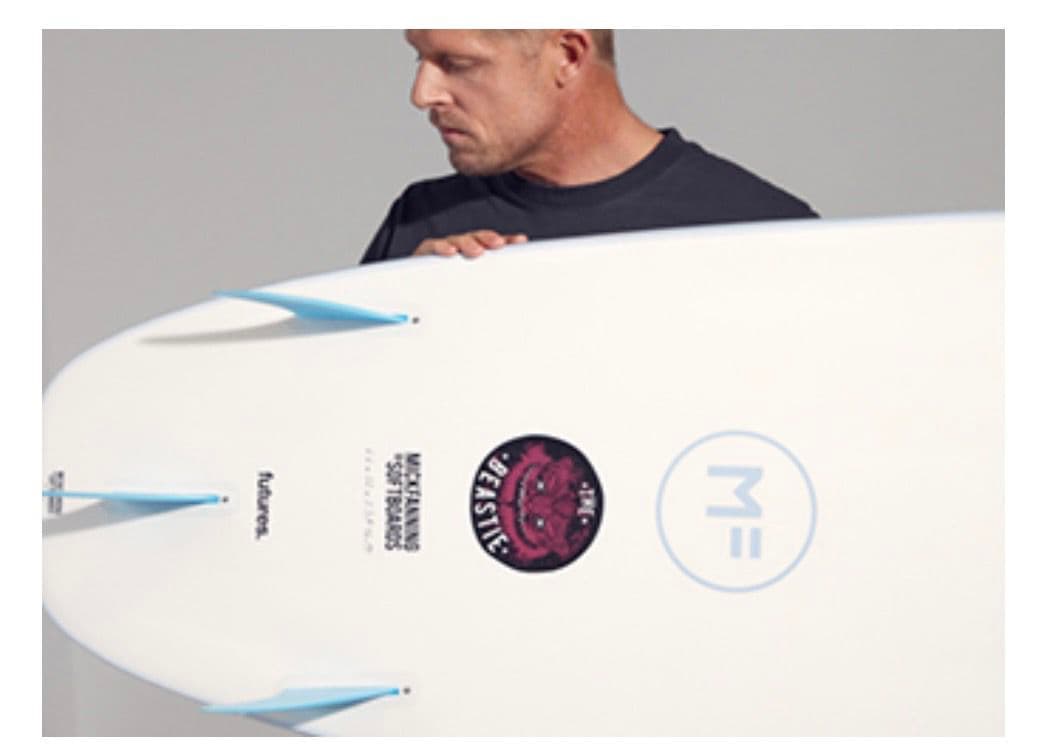 た*ー様 MFソフトボード BEASTIE 2.0 fcs2 サーフボード　ファ