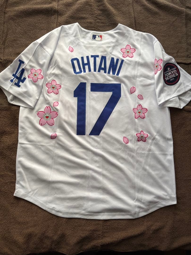 ドジャース　ユニフォーム　 大谷翔平 17 ユニフォーム　 XL