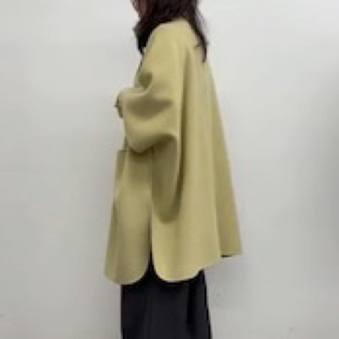 CLOCHE クロッシェ ウールポンチョコート552-84504