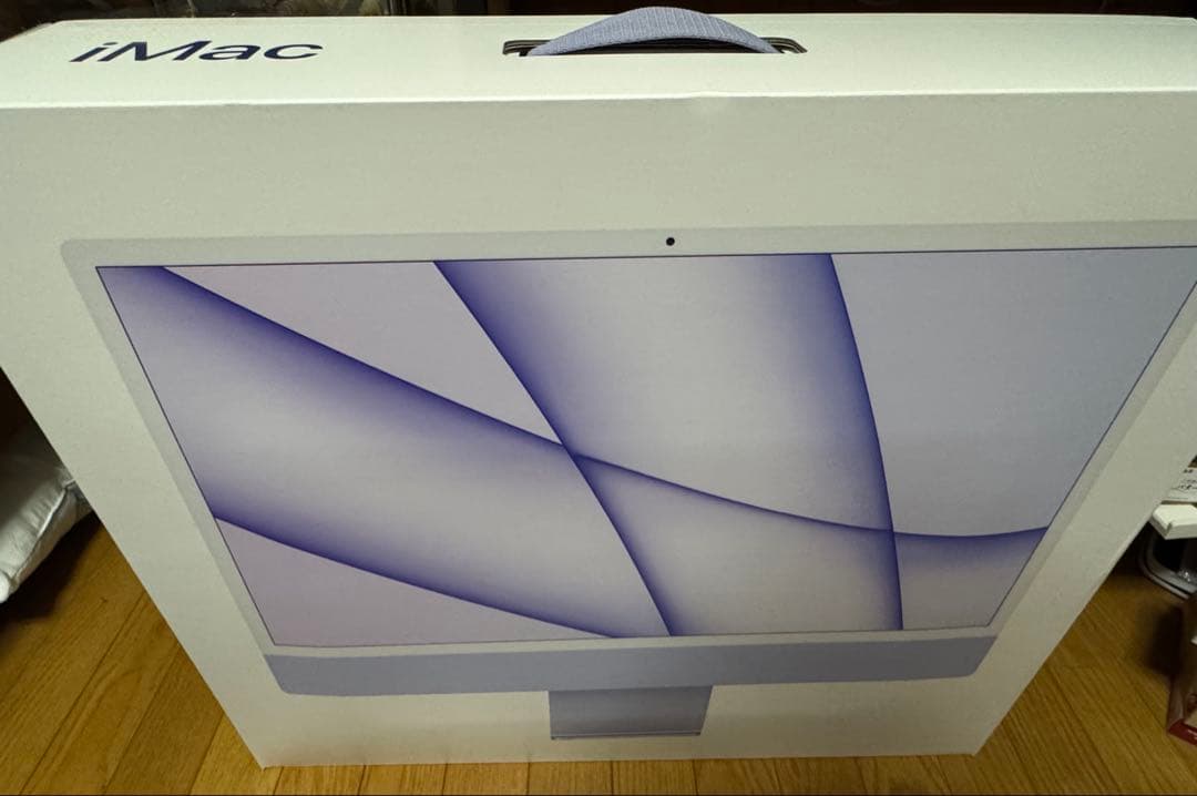 【美品】iMac 24インチ2021 パープル