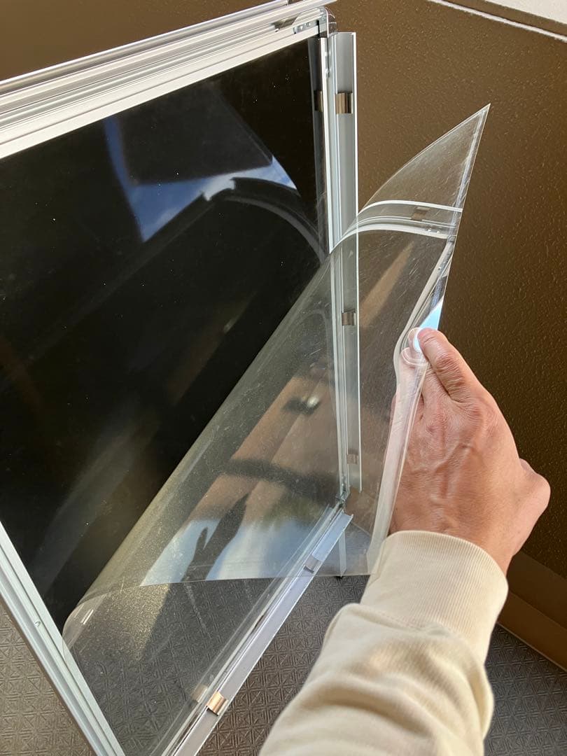 店舗用ディスプレイボード防水、