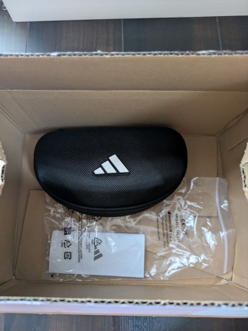 adidas スポーツサングラス DUNAMIS EVO L 偏光 箱根駅伝