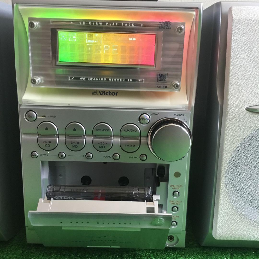 【動作確認】Victor UX-Z7MDコンポ