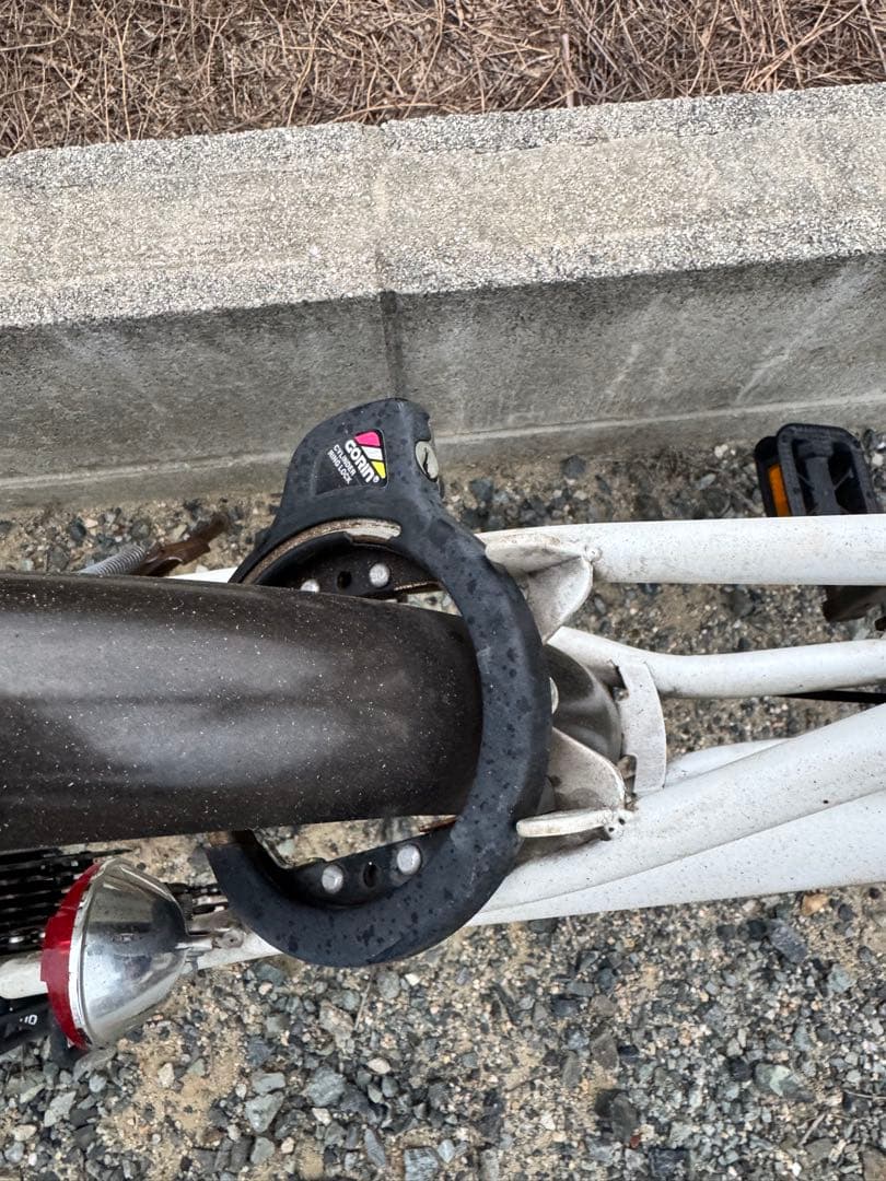 福山　JR山陽本線松永駅　引き渡し　ホワイト 折りたたみ自転車