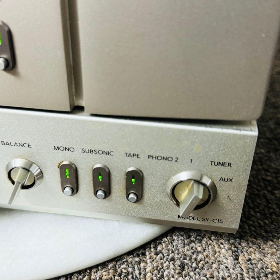 C78激レア✨Aurex ステレオパワーアンプ プリアンプ セット売り✨