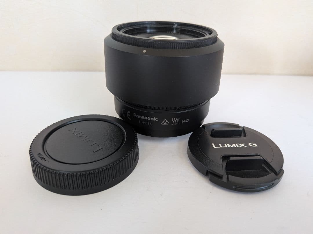 ♥美品♥「LUMIX G 25mm/F1.7 ASPH.」単焦点レンズ