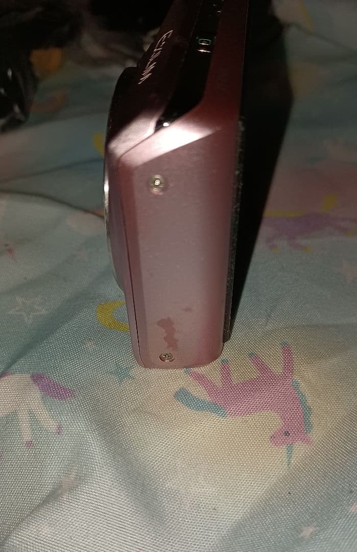 けいおん　秋山澪　デジタルカメラ　CASIO　ex-z3000　ピンク