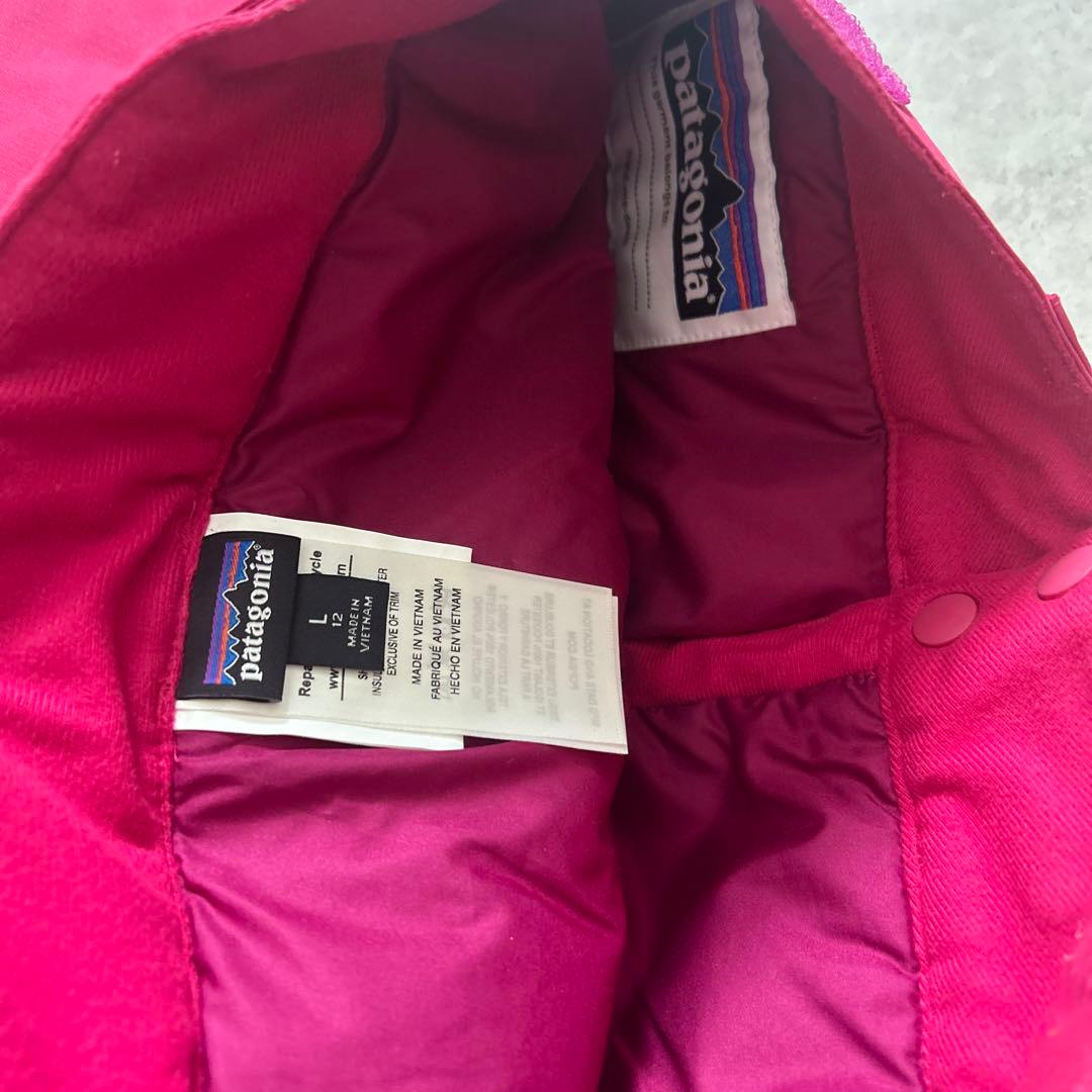 Patagonia スキーウェア 下 ピンク キッズ パンツ L 12 150