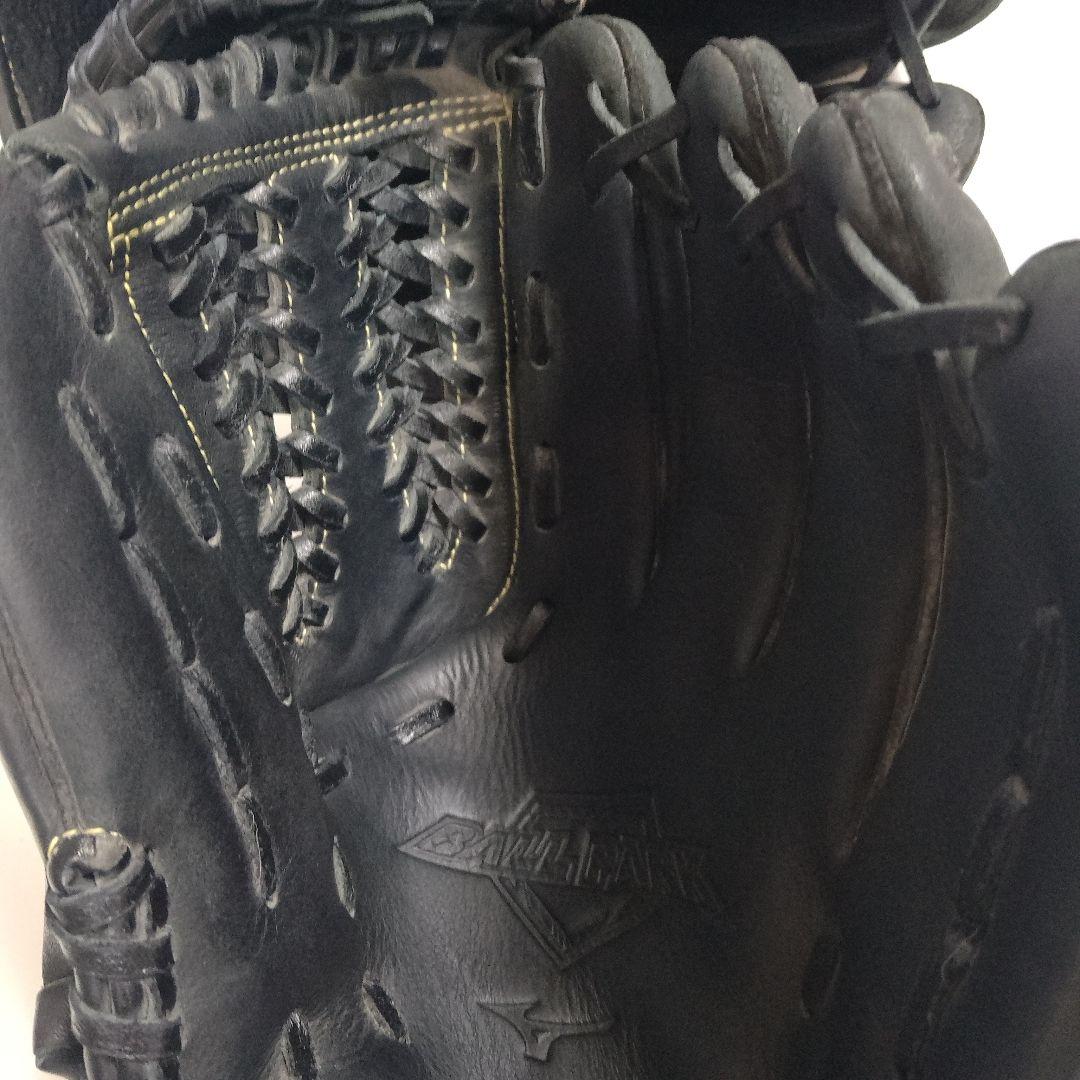 ミズノ製　野球グローブ　軟式　黒色　2個セット
