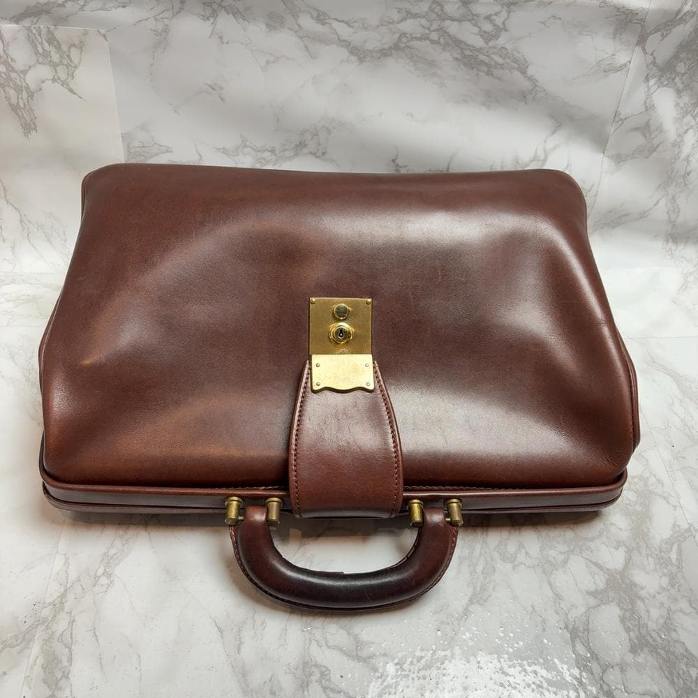 希少 英国製 ダレス ボストン ドクターズ バッグ 鍵付き ENGLAND