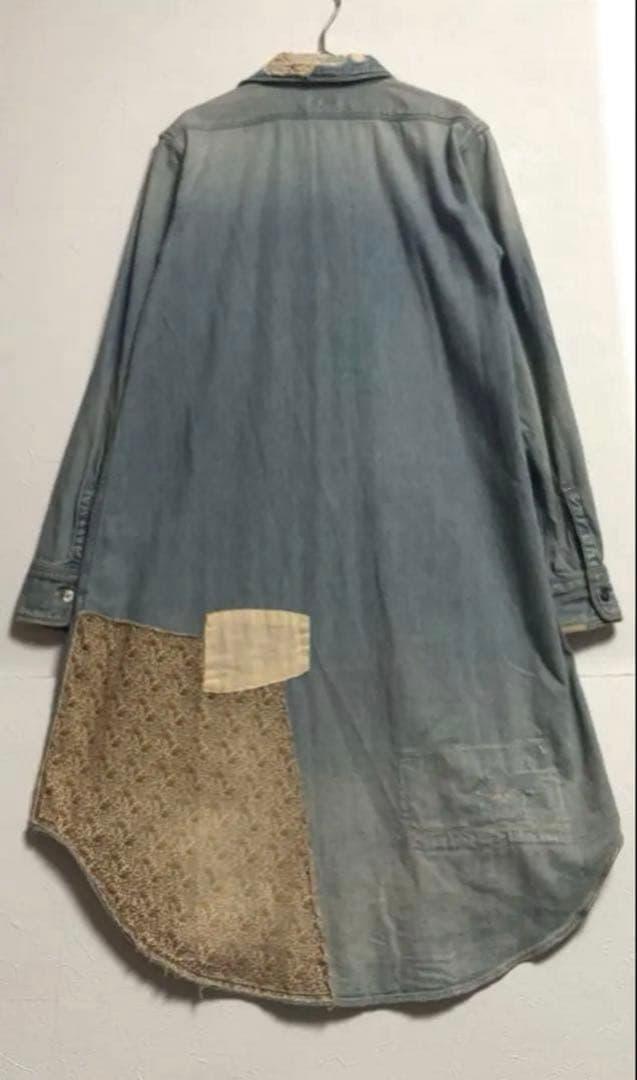 kapital kountry パッチワーク デニム ワンピース 刺子 日本製