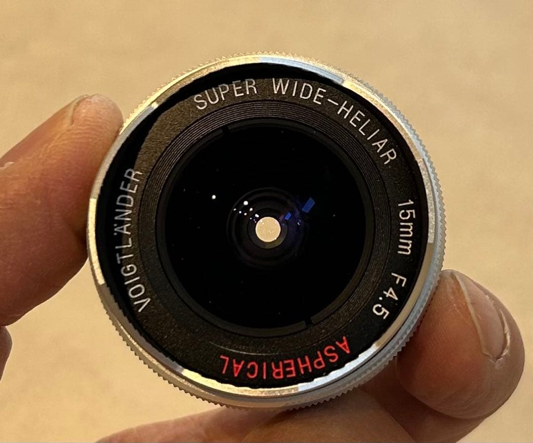 フォクトレンダー SUPER WIDE-HELIAR 15/4.5 ASP 美品