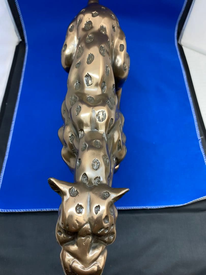 最終値下げ‼️*786　ヒョウ　ブロンズ像　RUNNING LEOPARD