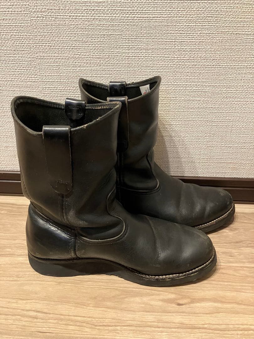 希少　RED WING 90s 羽根タグ　ペコスブーツ8169 7E 茶芯