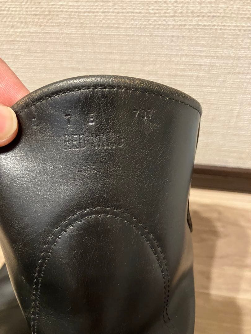 希少　RED WING 90s 羽根タグ　ペコスブーツ8169 7E 茶芯