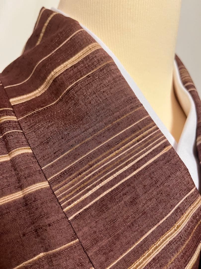 ⭐️早い者勝ち⭐️【国宝品】⭐️岐阜県重要無形文化財⭐️【郡上紬】⭐️手引真綿⭐️紬⭐️着物